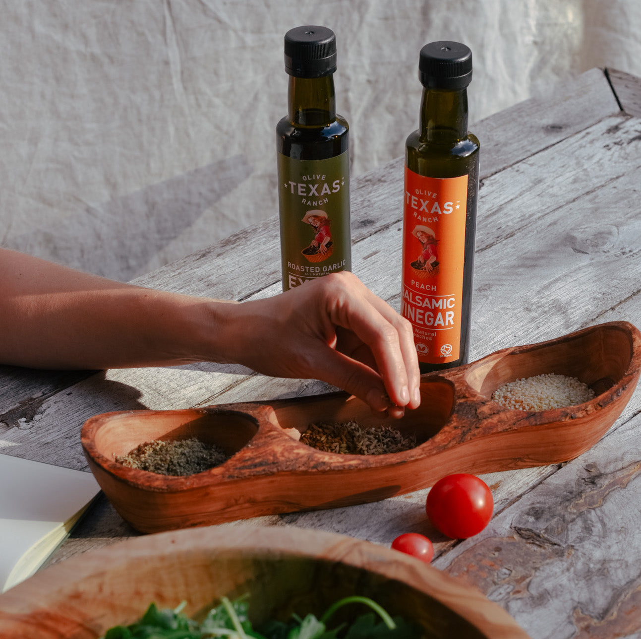 Peach Infused Balsamic Vinegar