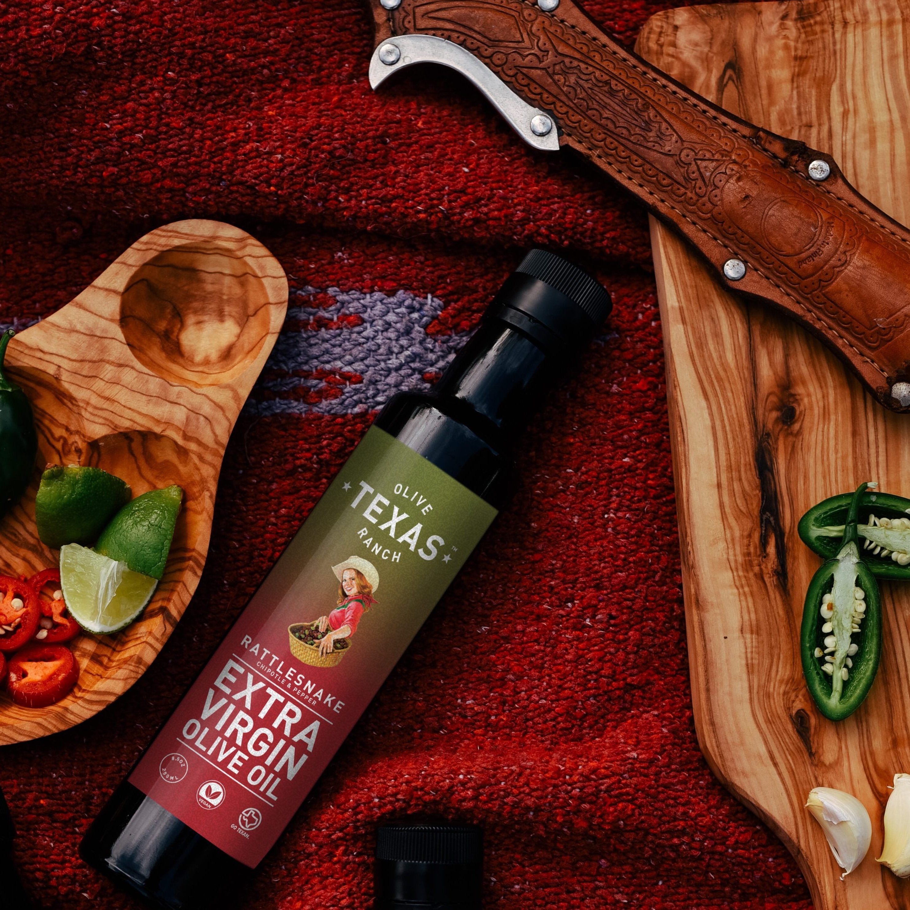Rattlesnake Chili-Chipotle Infused Olive Oil