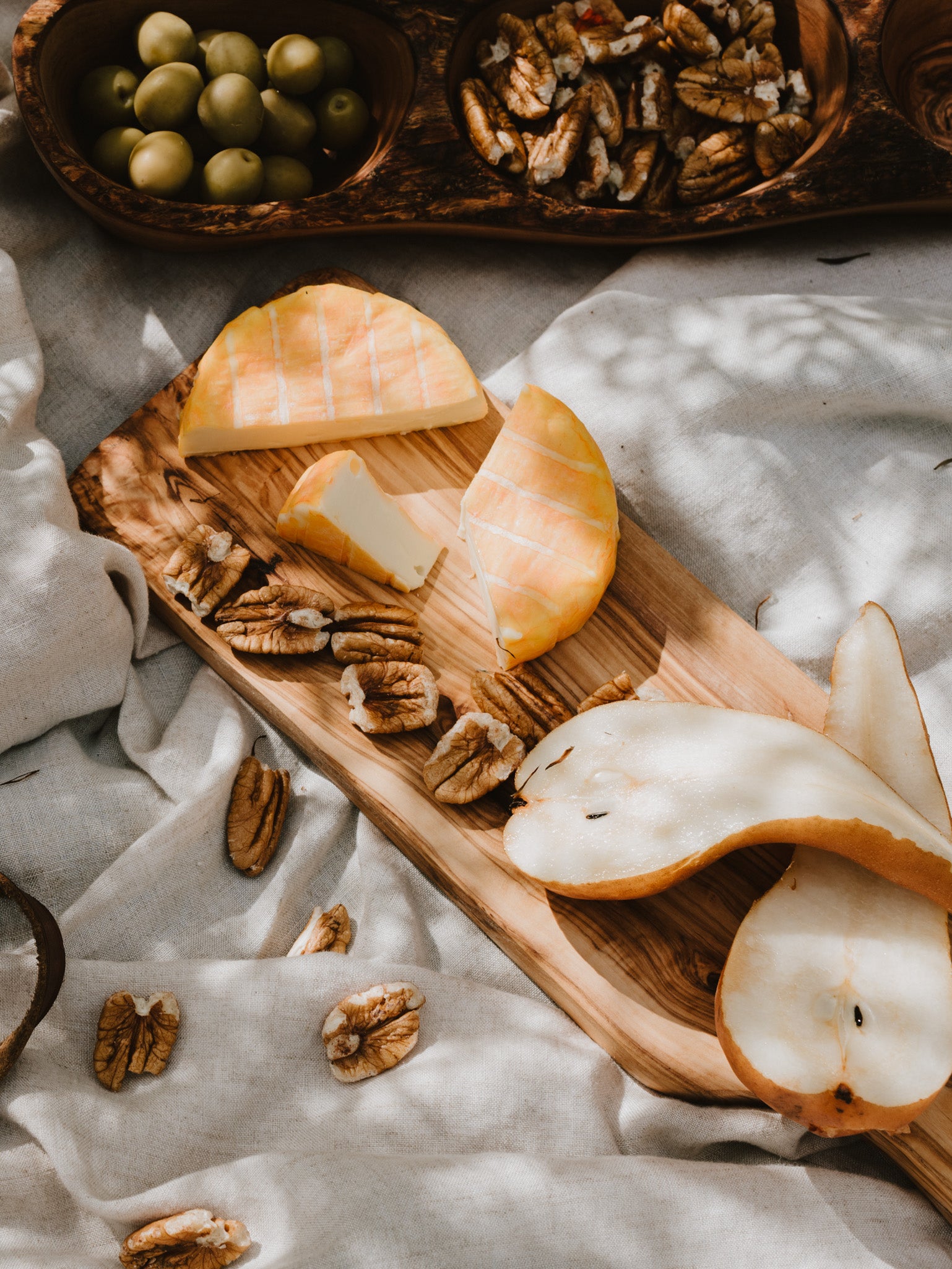 Petite Olive Wood Cheese Board